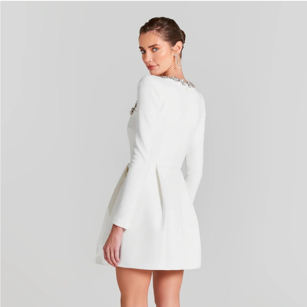 NADINE MERABI Kimberly White Dress in size small - Picture 5 of 14